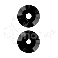 Стекло камеры для Tecno Pova 5 Pro 5G (LH8n) (комплект 2 шт.) Черный