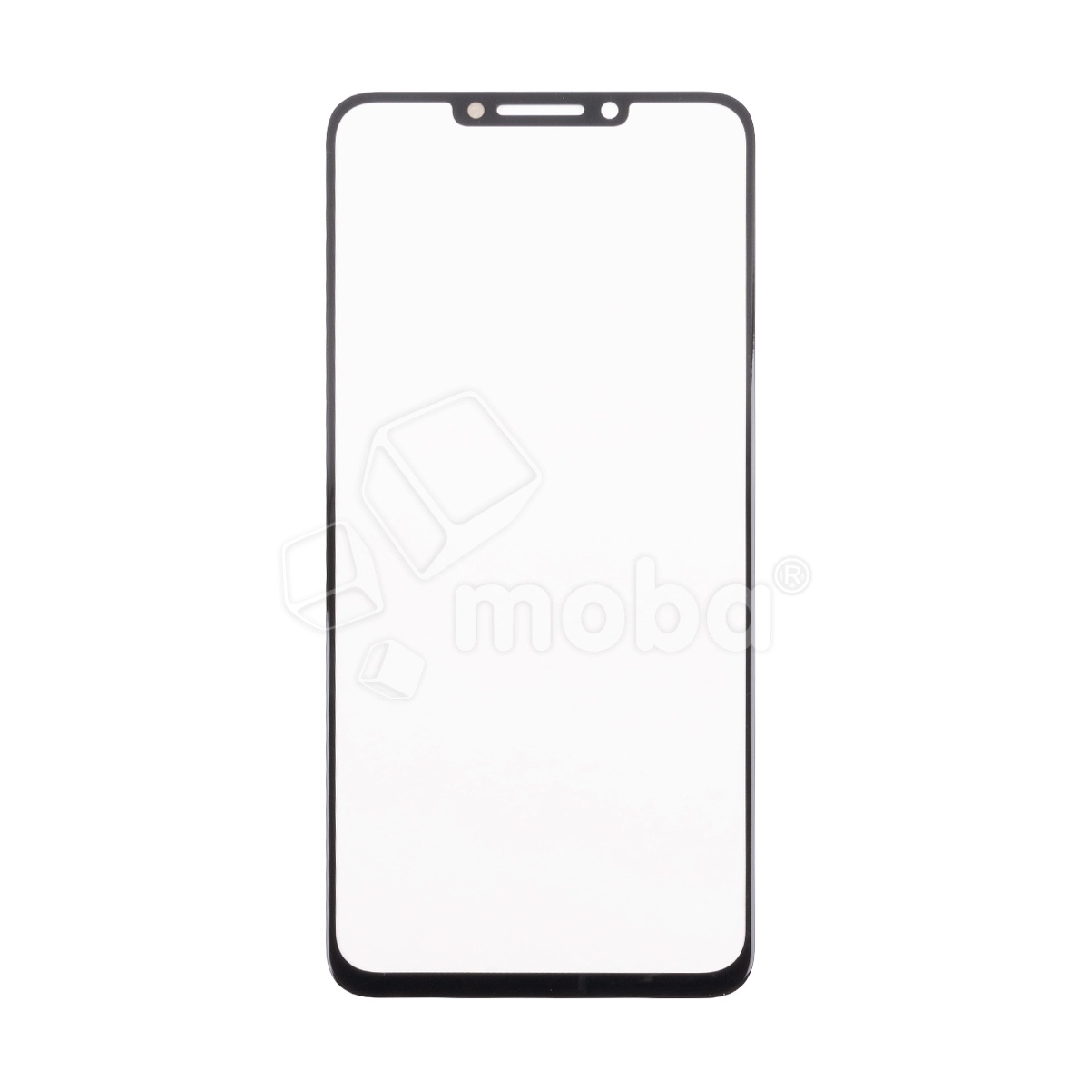 Стекло для переклейки Huawei Nova Y91 (STG-LX1) в сборе с OCA пленкой Черный - OR (Mitsubishi)