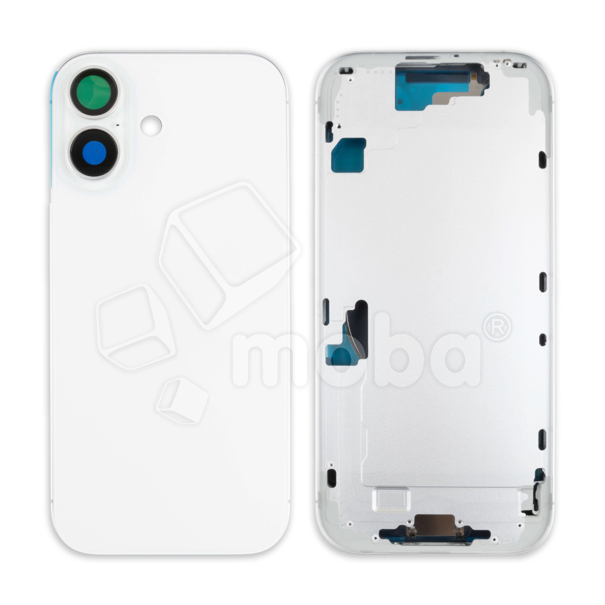 Корпус для iPhone 17 (A3520) (1 Sim) Белый - Премиум