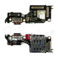 Шлейф для OPPO Reno 14 F 5G (CPH2743) плата системный разъем/разъем SIM/микрофон - Премиум