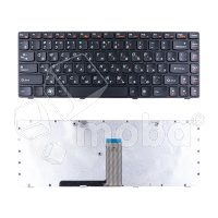 Клавиатура для ноутбука Lenovo IdeaPad B470/G470/V470 (с рамкой) Черный