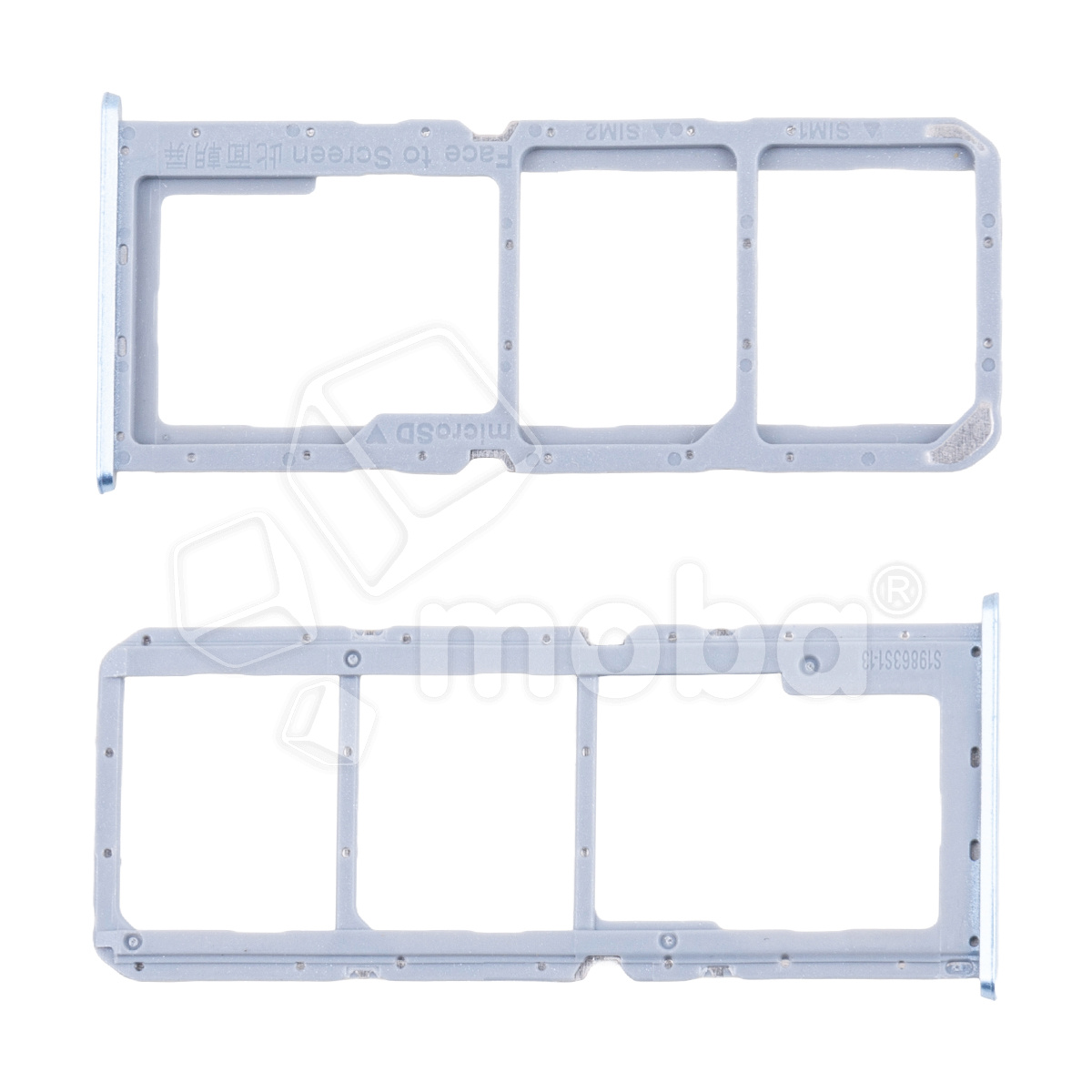 Держатель SIM для Realme C30s (RMX3690) Синий