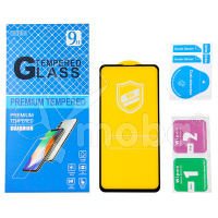 Защитное стекло "Премиум" для Samsung Galaxy A20/A30/A30s/A50/M21/M30s/M31 (A205F/A305F/A307F/A505F/M215F/M307F/M315F) Черный