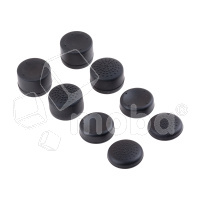 Накладки на стики для геймпада (универсальный, 8 шт., разные размеры) Черный