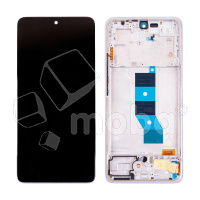 Дисплей для Xiaomi Poco M7 Pro 5G (2409FPCC4G) модуль с рамкой Фиолетовый - OR (SP)