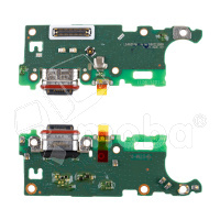 Шлейф для OPPO A6 4G (CPH2817) плата на системный разъем/микрофон - Премиум