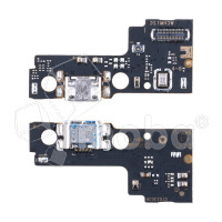 Шлейф для Xiaomi Redmi 12C (22120RN86G) плата на системный разъем/микрофон