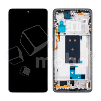 Дисплей для Xiaomi 11T Pro/11T (2107113SG/21081111RG) модуль с рамкой Черный - OR (SP)