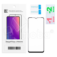 Защитное стекло "Премиум" для OPPO A15/A15s/A16 Черный