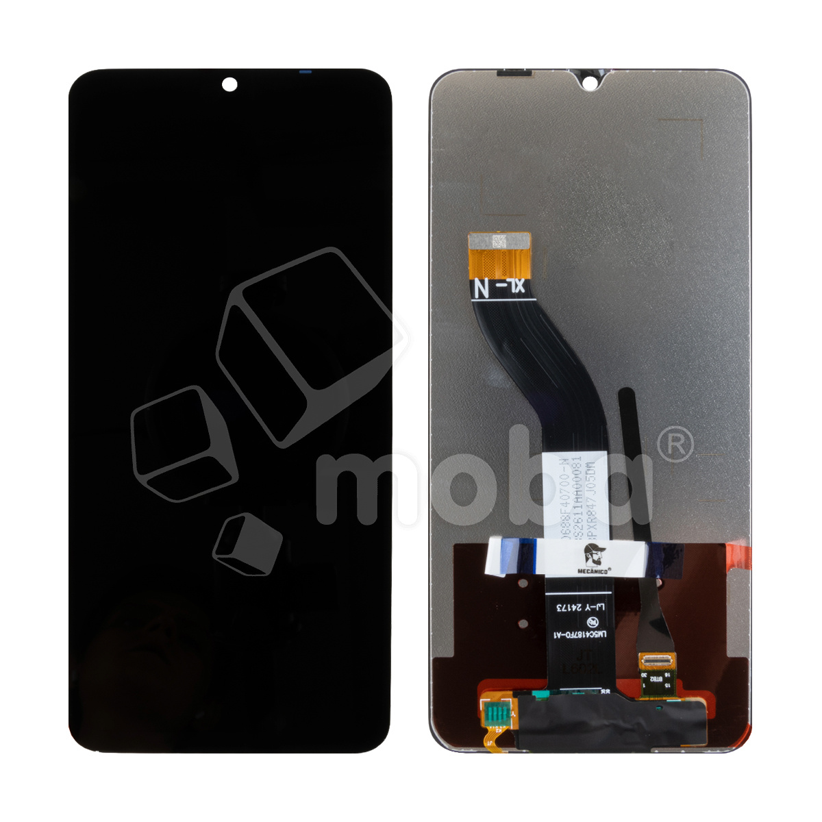 Дисплей для Xiaomi Redmi 14C/Poco C75 (2411DRN47C/2410FPCC5G) в сборе с тачскрином Черный Mecanico - AMP