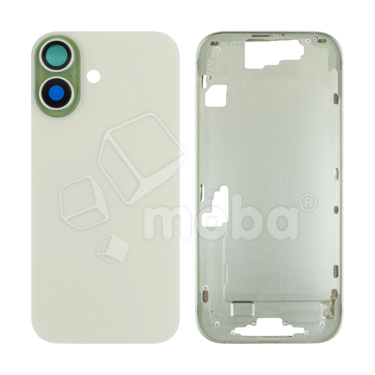 Корпус для iPhone 17 (A3520) (1 Sim) Зеленый - Премиум