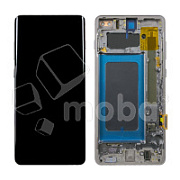 Дисплей для Samsung Galaxy S10+ (G975F) модуль с рамкой Черный - OR Ref. (SP)