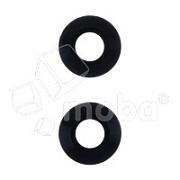 Стекло камеры для Xiaomi Poco C51 (2302EPCC4I) (комплект 2 шт.) Черный