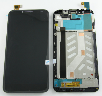 Дисплей Alcatel OT-6037Y модуль Черный