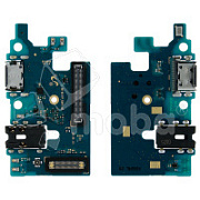 Шлейф для Samsung Galaxy M31s (M317F) плата системный разъем/разъем гарнитуры/микрофон