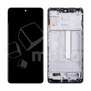 Дисплей для Samsung Galaxy M53 5G (M536B) модуль с рамкой Черный - OR (SP)