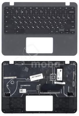 Клавиатура для ноутбука Acer Chromebook C731 черная топ-панель