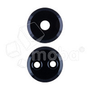 Стекло камеры для Xiaomi Poco C65 (2310FPCA4G) (комплект 2 шт.) Черный