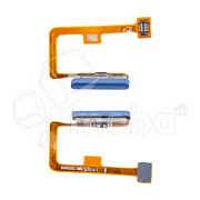 Шлейф для Xiaomi Mi 11 Lite 4G/5G (M2101K9AG/M2101K9G) сканер отпечатка пальцев Голубой