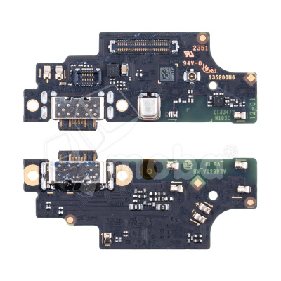 Шлейф для Xiaomi Redmi Note 13 Pro 4G/14S (23117RA68G/2502FRA65G) плата на системный разъем/микрофон
