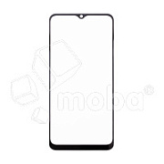 Стекло для переклейки Realme C33 (RMX3624) с OCA пленкой Черный - OR (Mitsubishi)