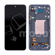 Дисплей для Samsung Galaxy A55 5G (A556E) модуль с рамкой Черный - (OLED)