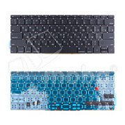 Клавиатура для ноутбука MacBook Pro 13" A1708 (2017, прямой Enter RU) Черный