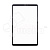 Стекло для переклейки Samsung Galaxy Tab A9 8.7" Wi-Fi/LTE (X110/X115) в сборе с OCA пленкой Черный - OR (Mitsubishi)