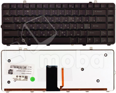 Клавиатура для ноутбука Dell Studio 15 1555 1557 1558 черная с подсветкой