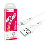 Кабель USB - Lightning (для iPhone) Hoco X37 (2.4А) Белый