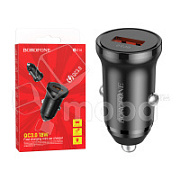Автомобильное зарядное устройство USB Borofone BZ18 (18W, QC3.0, 1USB) Черный