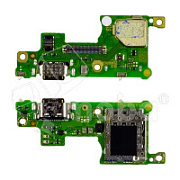 Шлейф для Infinix Note 40 4G/40 Pro 4G (X6853/X6850) плата на системный разъем/разъем SIM/микрофон - Премиум