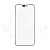 Стекло для переклейки iPhone 17 (A3520) с OCA пленкой Черный - OR (Feaglet)