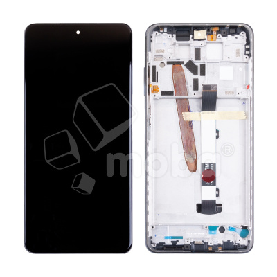 Дисплей для Xiaomi Poco X3 NFC/X3 Pro (M2102J20SG/M2007J20CG) модуль с рамкой Черный - OR100
