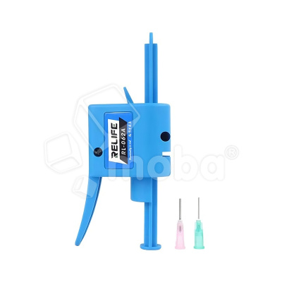 Пистолет-диспенсер Relife RL-062A для нанесения флюса/клея (для шприца 10 мл)