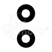 Стекло камеры для Tecno Pova 4 (LG7n) (комплект 2 шт.) Черный