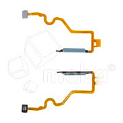 Шлейф для Tecno Spark 10C (KI5m) сканер отпечатка пальцев Синий