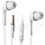 Гарнитура "3,5 мм" Jack для Samsung Galaxy I9500/G900 (HS330/EG900, вакуумные) (тех.упак.) Белый