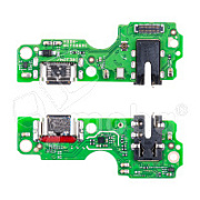 Шлейф для Infinix Hot 30 Play (X6835B) плата на системный разъем/разъем гарнитуры/микрофон