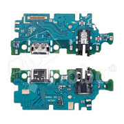 Шлейф для Samsung Galaxy A25 5G (A256E) плата системный разъем/разъем гарнитуры/микрофон - Премиум