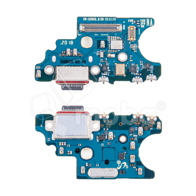Шлейф для Samsung Galaxy S20 (G981U/America/EU version) плата системный разъем/микрофон - Премиум