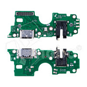 Шлейф для OPPO A55 4G (CPH2325) плата на системный разъем/разъем гарнитуры/микрофон