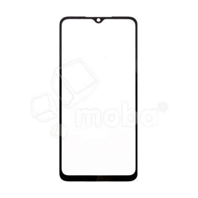 Стекло для переклейки Xiaomi Redmi 10C/Poco C40 (220333QNY/220333QPG) с OCA пленкой Черный - (Feaglet)