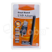 USB - Wi-Fi адаптер (2,4 - 5 GHz) Черный