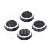 Накладки на стики для геймпада (универсальный, 4 шт.) Черно-белый