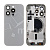 Корпус для iPhone 15 Pro (A3102) (1 Sim) Серый - Премиум
