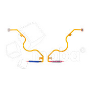 Шлейф для Tecno Pova Neo 3 (LH6n) сканер отпечатка пальцев Синий