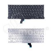 Клавиатура для ноутбука MacBook Pro 13" A1502 (2013-2015, Г-образный Enter RU) Черный