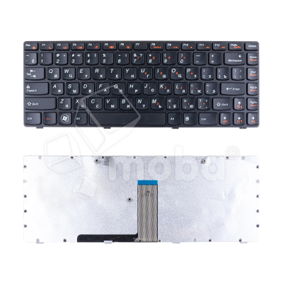 Клавиатура для ноутбука Lenovo IdeaPad B470/G470/V470 (с рамкой) Черный