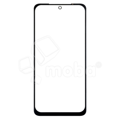 Стекло для переклейки Xiaomi Redmi Note 10/10s/Poco M5s (M2101K7BNY/2207117BPG/M2102K7AG) в сборе с OCA пленкой Черный - OR (Mitsubishi)